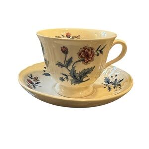Wedgewood‎ China Williamsburg Potpourri cup and saucer